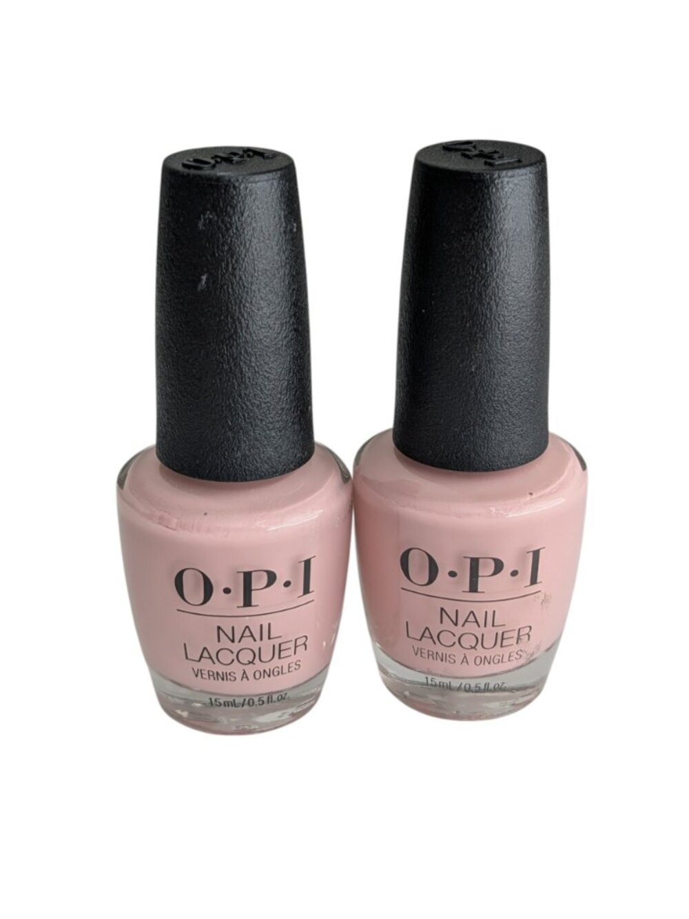 OPI Machu Peach-U Nail Polish Long Wear Lacquer .5oz Lot of 2 Preowned